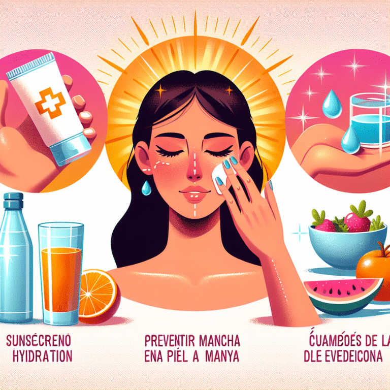 cómo prevenir manchas en la piel de manera efectiva