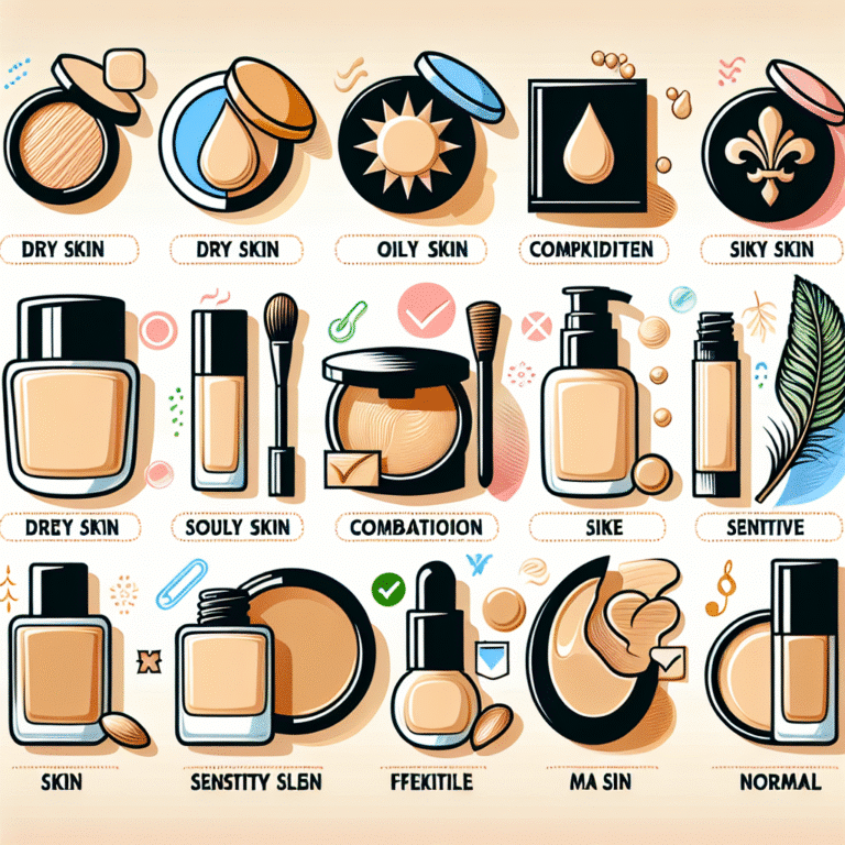 mejores bases de maquillaje según tipo de piel: guía completa