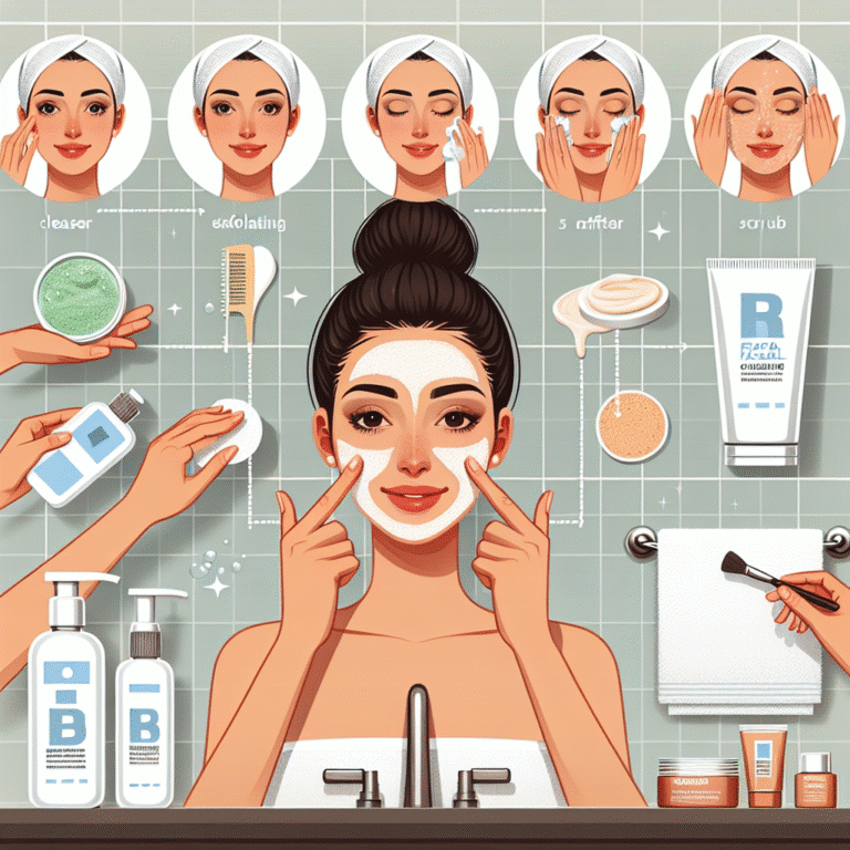 limpieza facial profunda en casa: pasos y productos